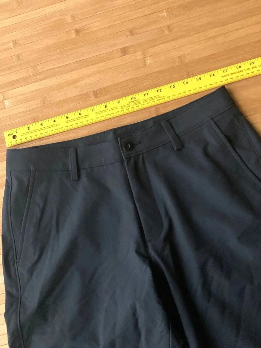 Under Armour UA Tech Golf Pants Straight Leg Mens 34x30 Black 1376625